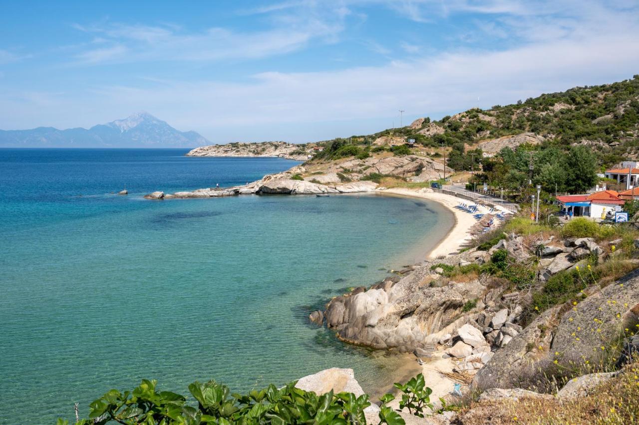 Athos View - Golden Fig Sykia Lodge Paralia Sikias Zewnętrze zdjęcie